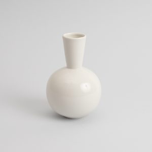 white porcelain vase